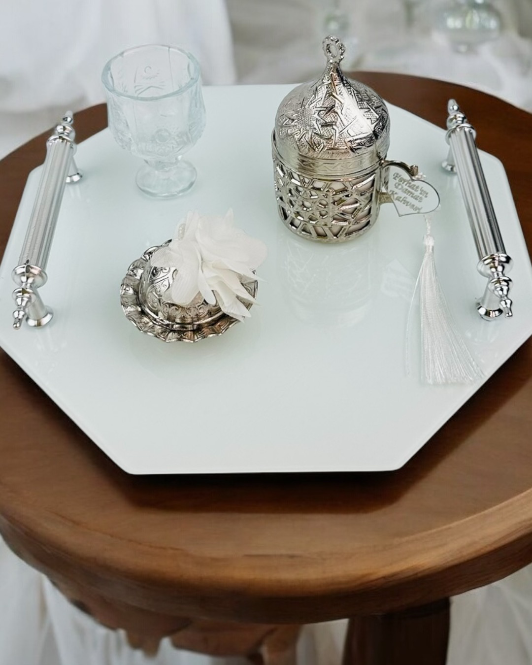 Unity  Beyaz Söz Tepsisi