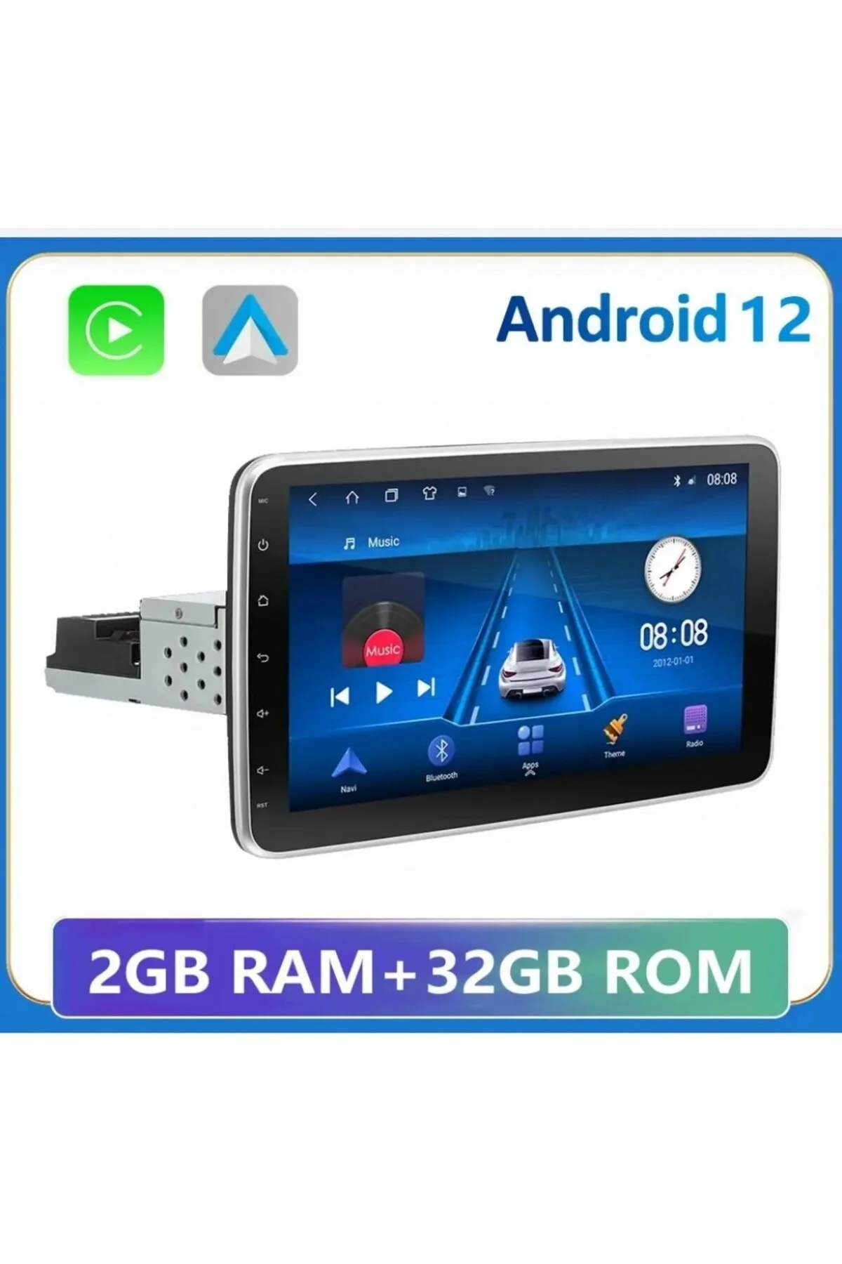 UNİVERSAL 360 DERECE DÖNEN MULTİMEDYA TEYP 10.1İNÇ 2 32