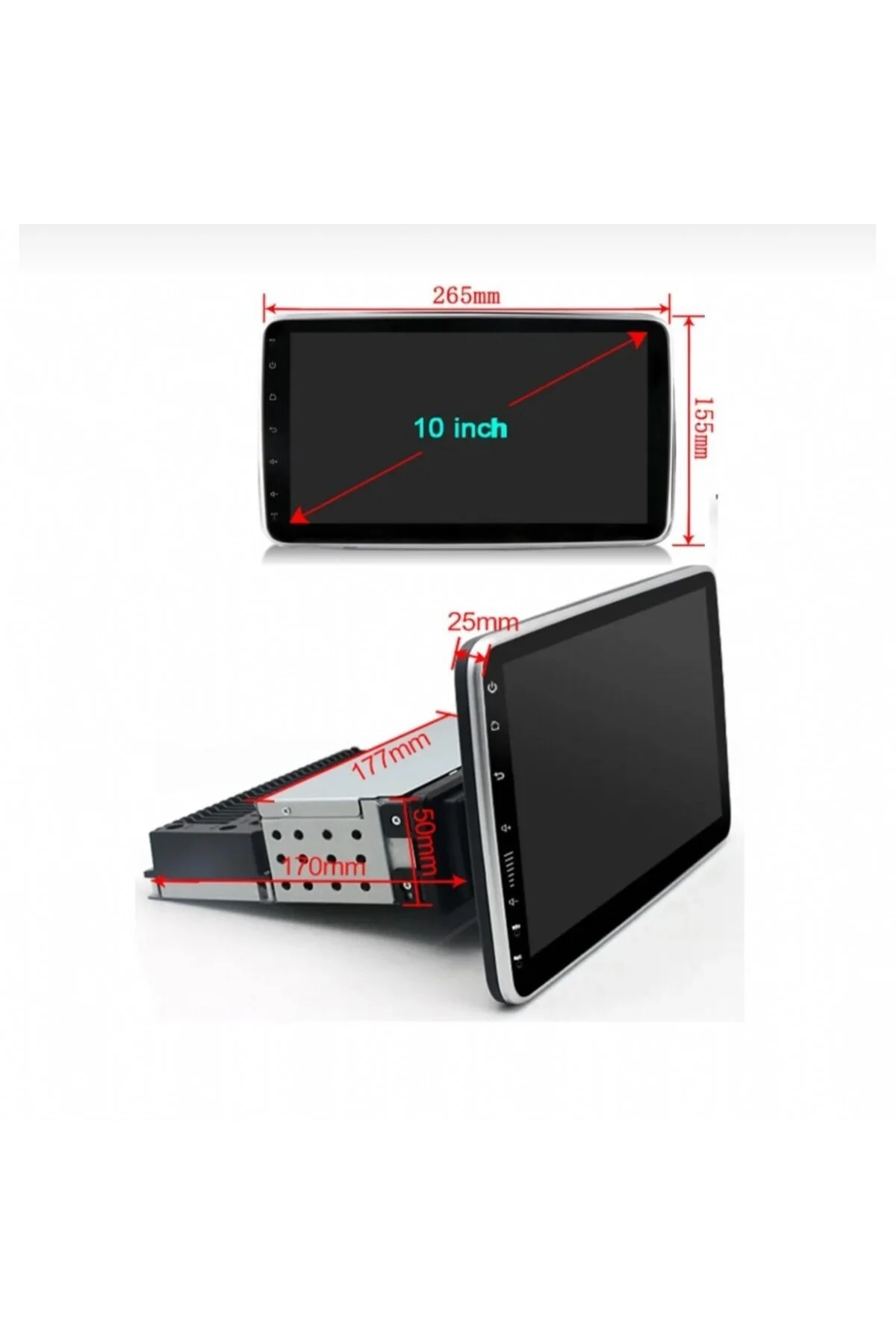 UNİVERSAL 360 DERECE DÖNEN MULTİMEDYA TEYP 10.1İNÇ 2 32
