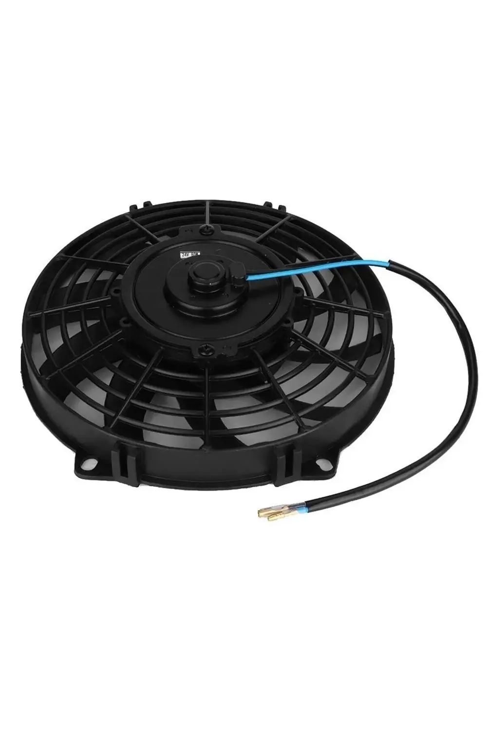 Üniversal Aksiyel Fan Motoru Helix Pervane 24 Volt 10 Inc Emici