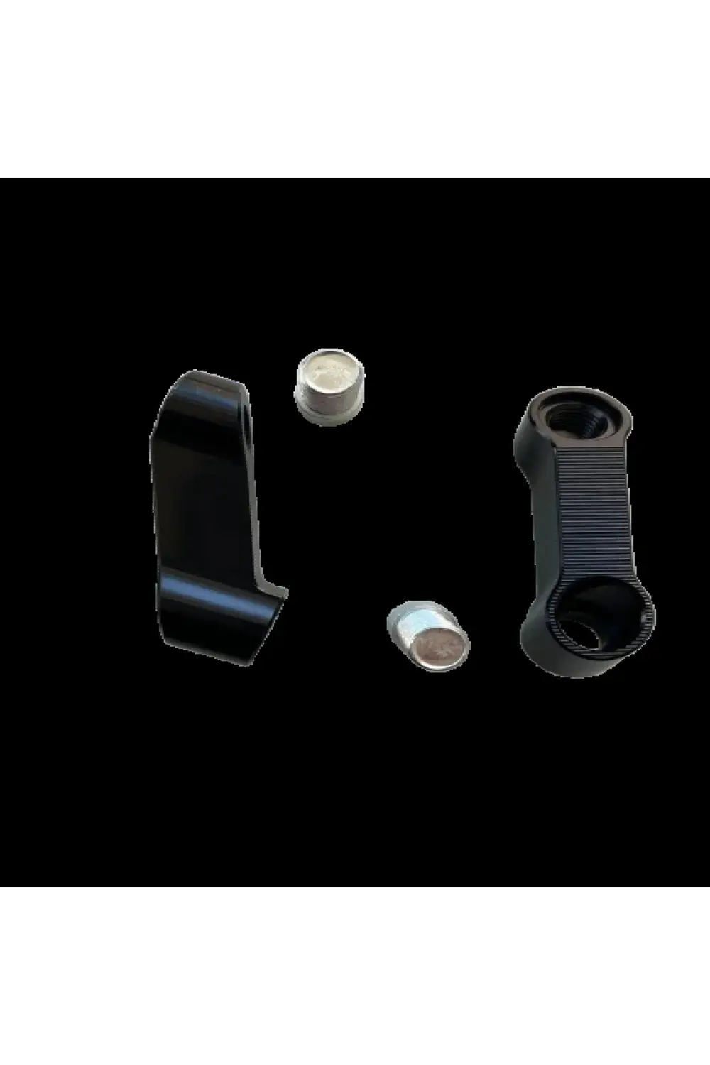 ÜNİVERSAL AYNA UZATMA GENİŞLETME APARATI SİYAH 10mm DÜZ DİŞ PCX