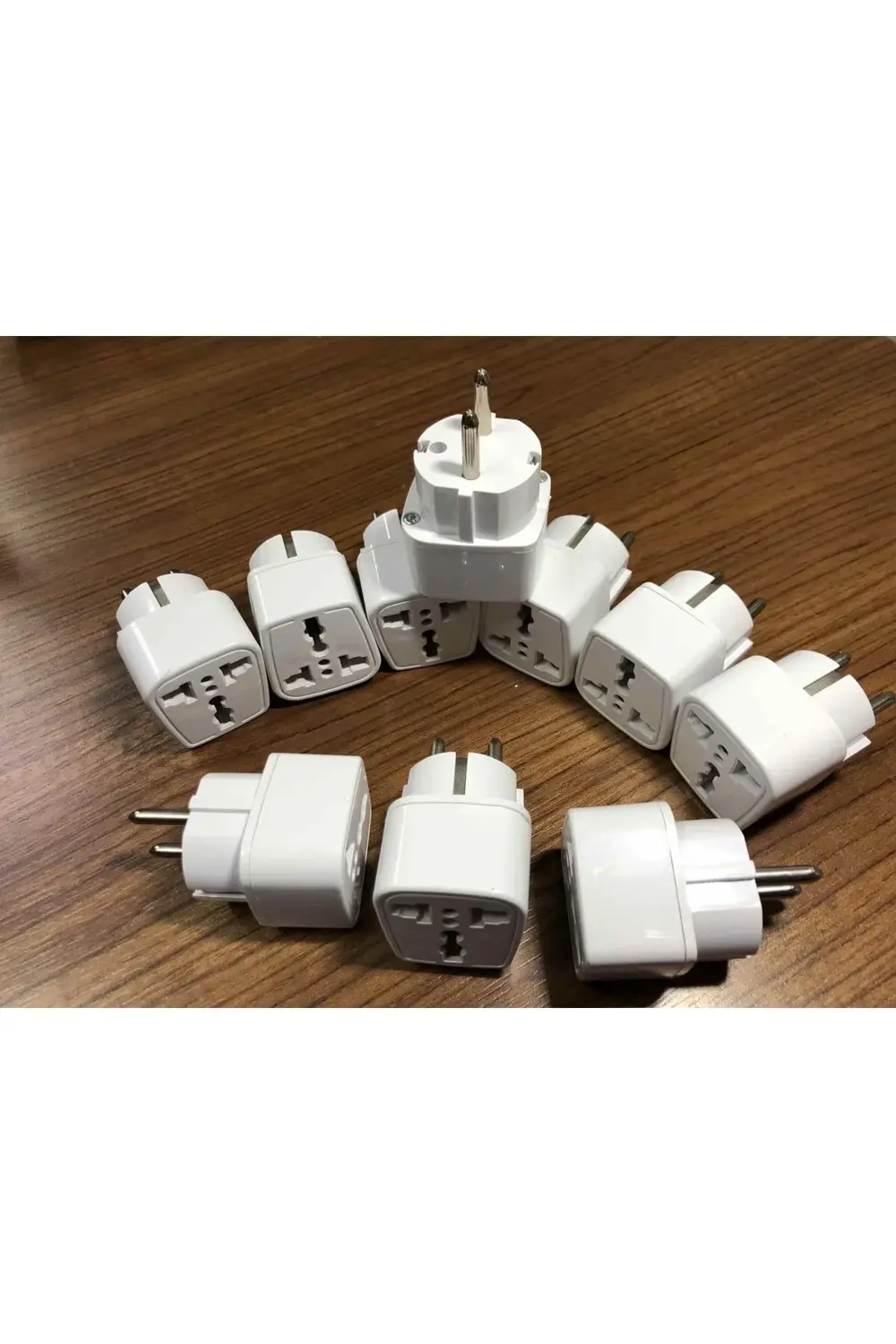 Universal Çevirici Priz Amerikan Ingiliz Fiş Dönüştürücü Türk Tip