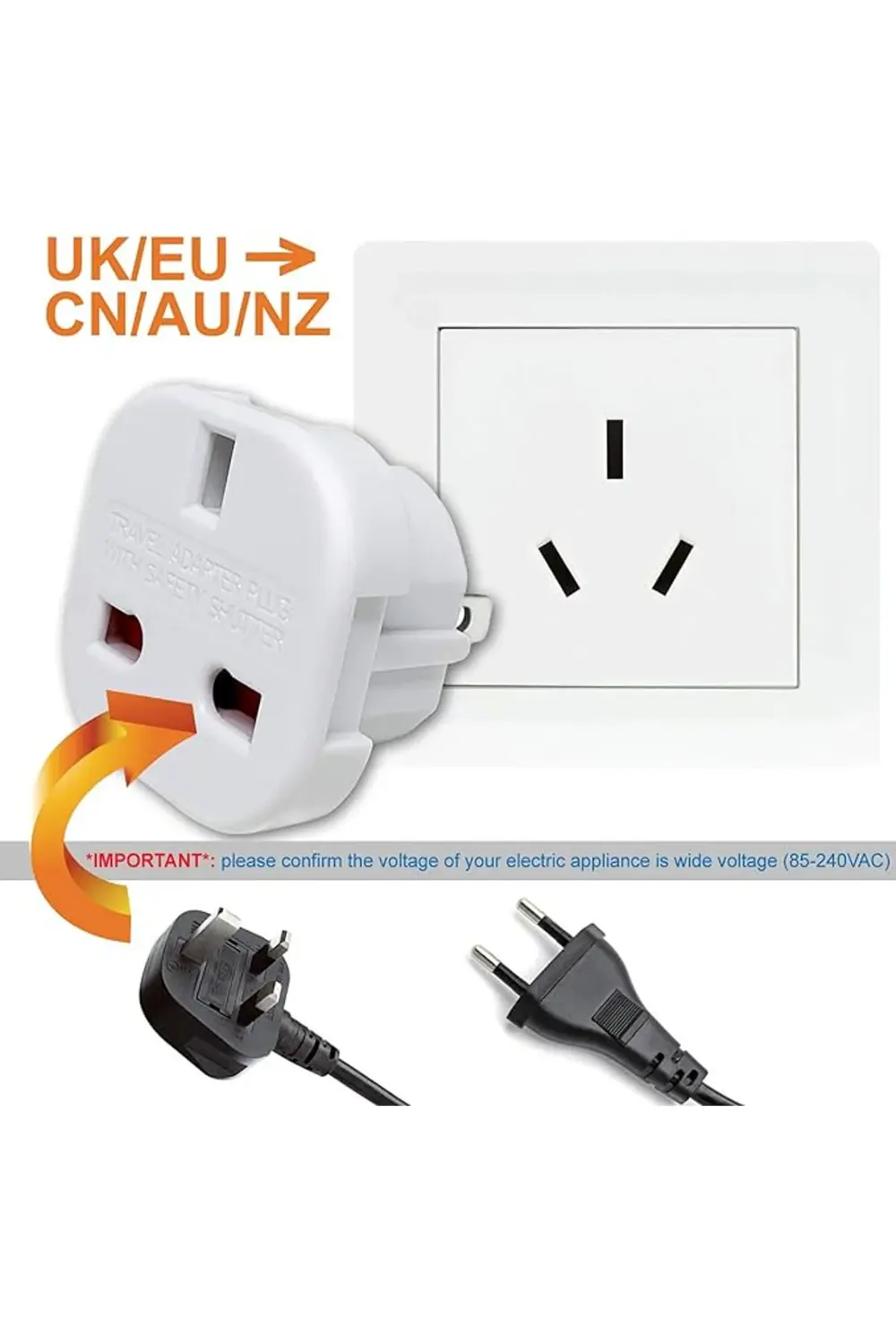 Universal Çevirici Priz Amerikan Ingiliz Fiş Dönüştürücü Seyahat