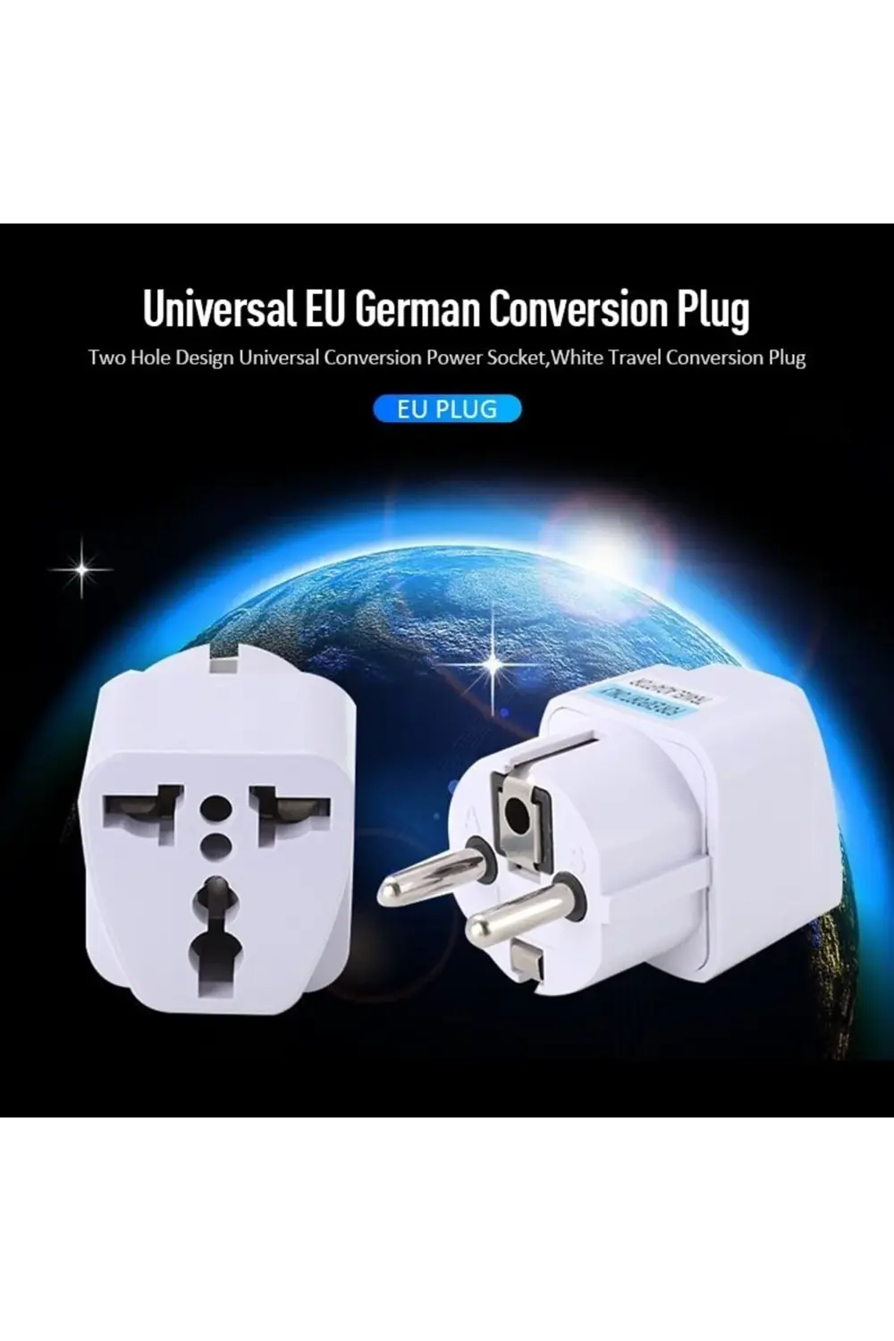 Universal Çevirici Priz Amerikan Ingiliz Fiş Dönüştürücü Türk Tip