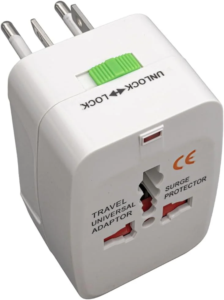 Universal Çoklu Priz Çevirici (125V-250V-6A-13A)
