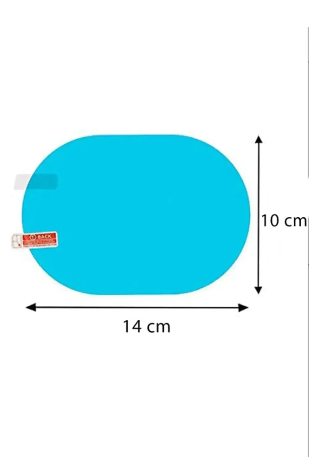 Universal Dikiz Aynası Su Tutmayan Film 2’li Paket Yağmur Kaydırı