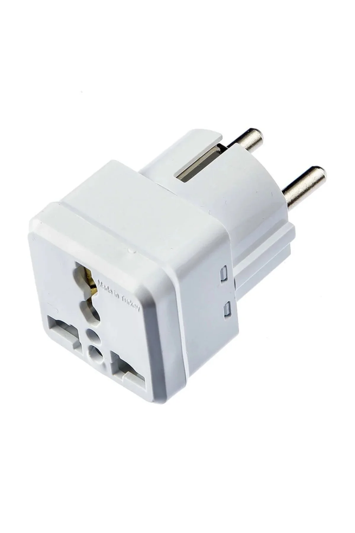 Universal Fiş Çevirici Adaptör - Beyaz - Or1210