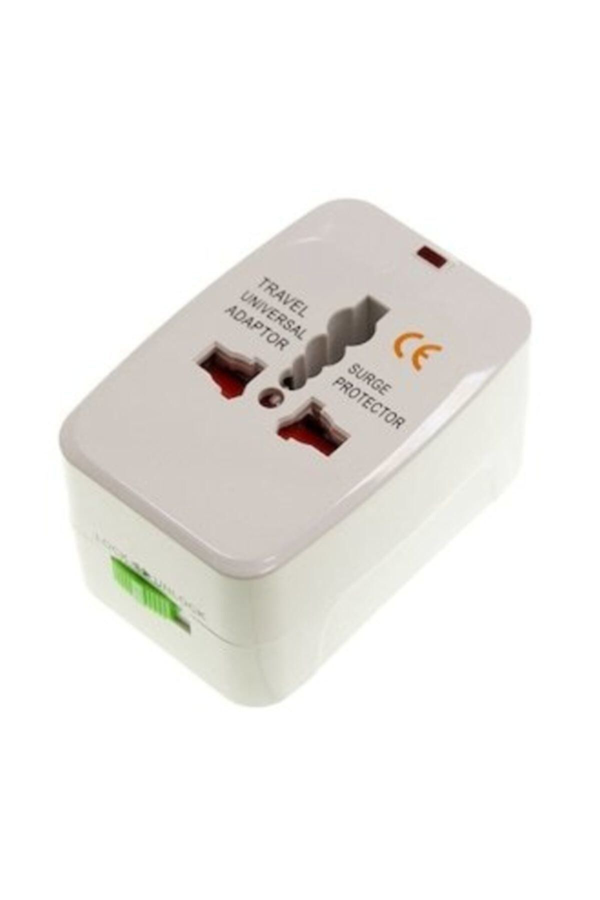 Universal Fiş Priz Çevirici Seyahat Adaptörü Avrupa Abd Çin Ingil