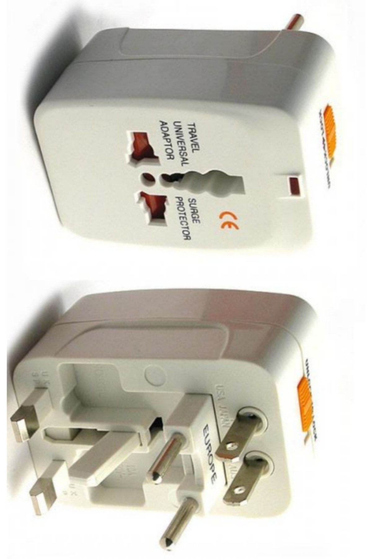Universal Fiş Priz Çevirici Seyahat Adaptörü Avrupa Abd Çin Ingil
