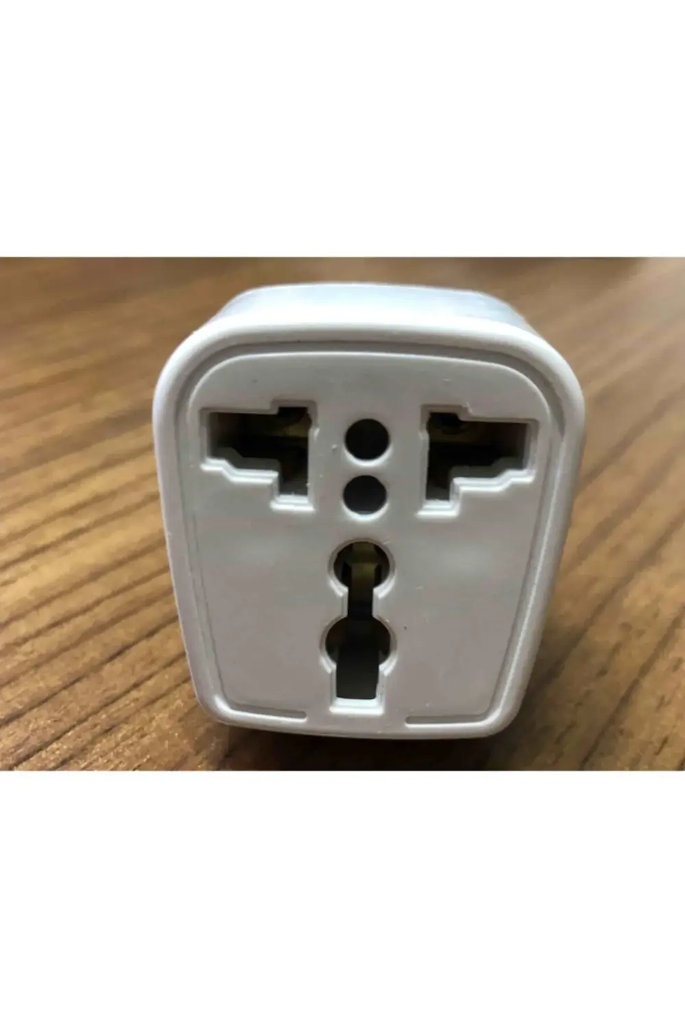 Üniversal Ingiliz Çevirici Beyaz Erkek Elektrik Priz Dönüştürücü