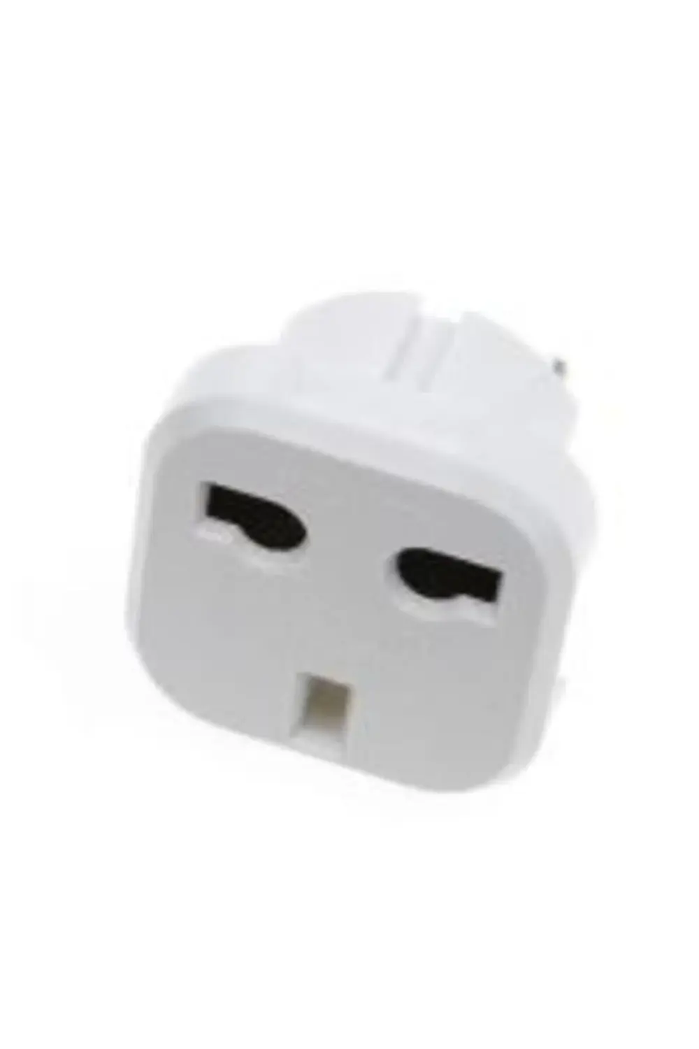 Üniversal Ingiliz Çevirici Beyaz Erkek Elektrik Topraklıpriz Dönü