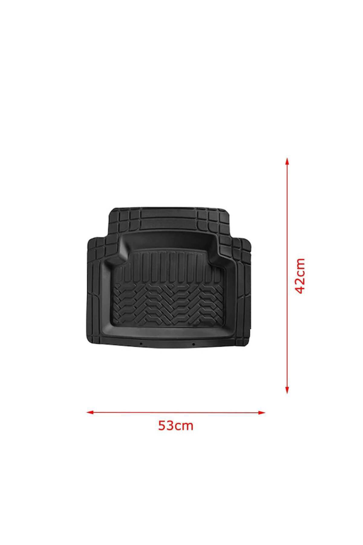 Universal Kesilebilir Promats Serisi 5 Parça 3D Havuzlu Paspas Se