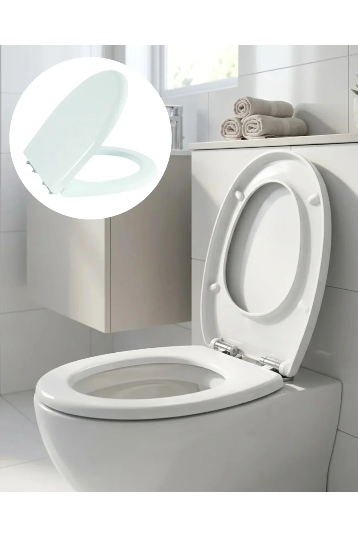 Universal Klozet Kapağı Kolay Montaj Kaydırmaz Alt Ped Dayanıklı Banyo Aksesuarı Universal Klozet Kapağı Kolay Montaj Kaydırmaz Alt Ped Dayanıklı Banyo Aksesuarı