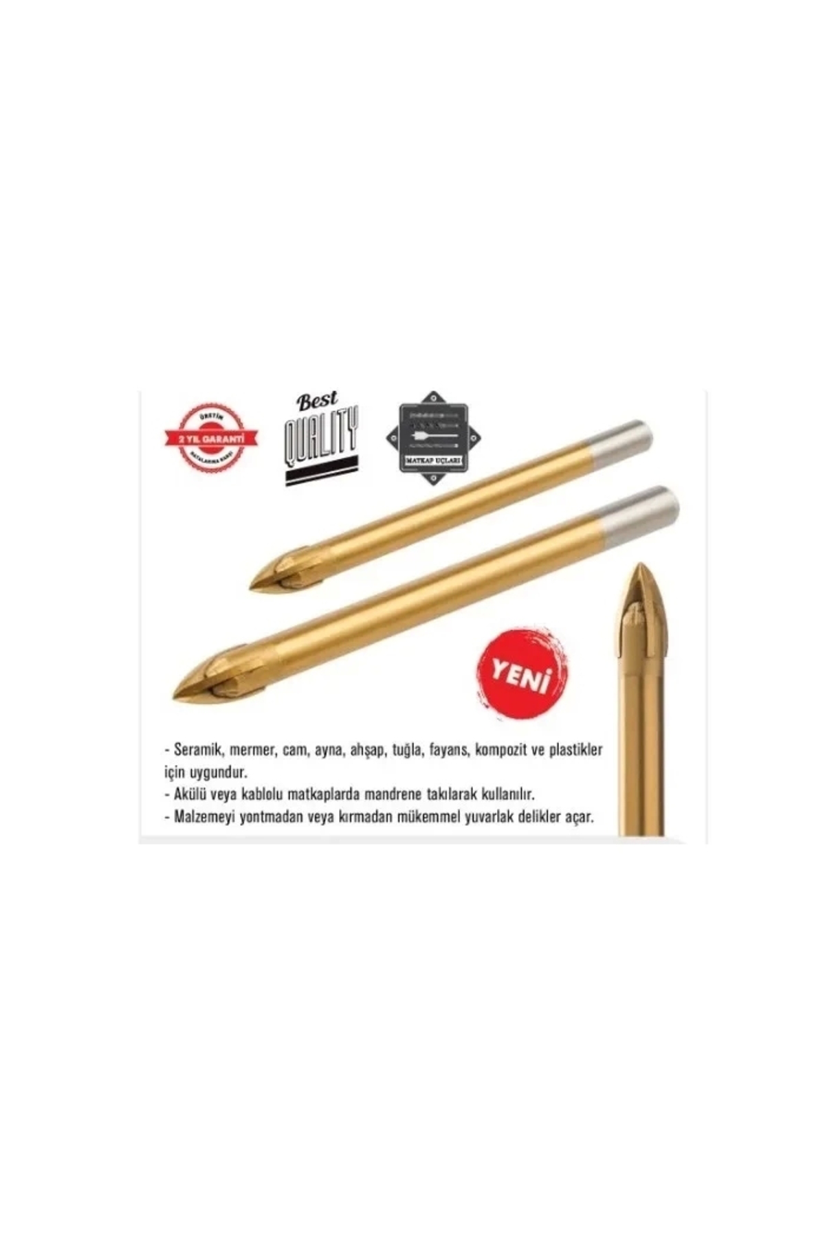 Tomax Universal Matkap Ucu - 8 Mm