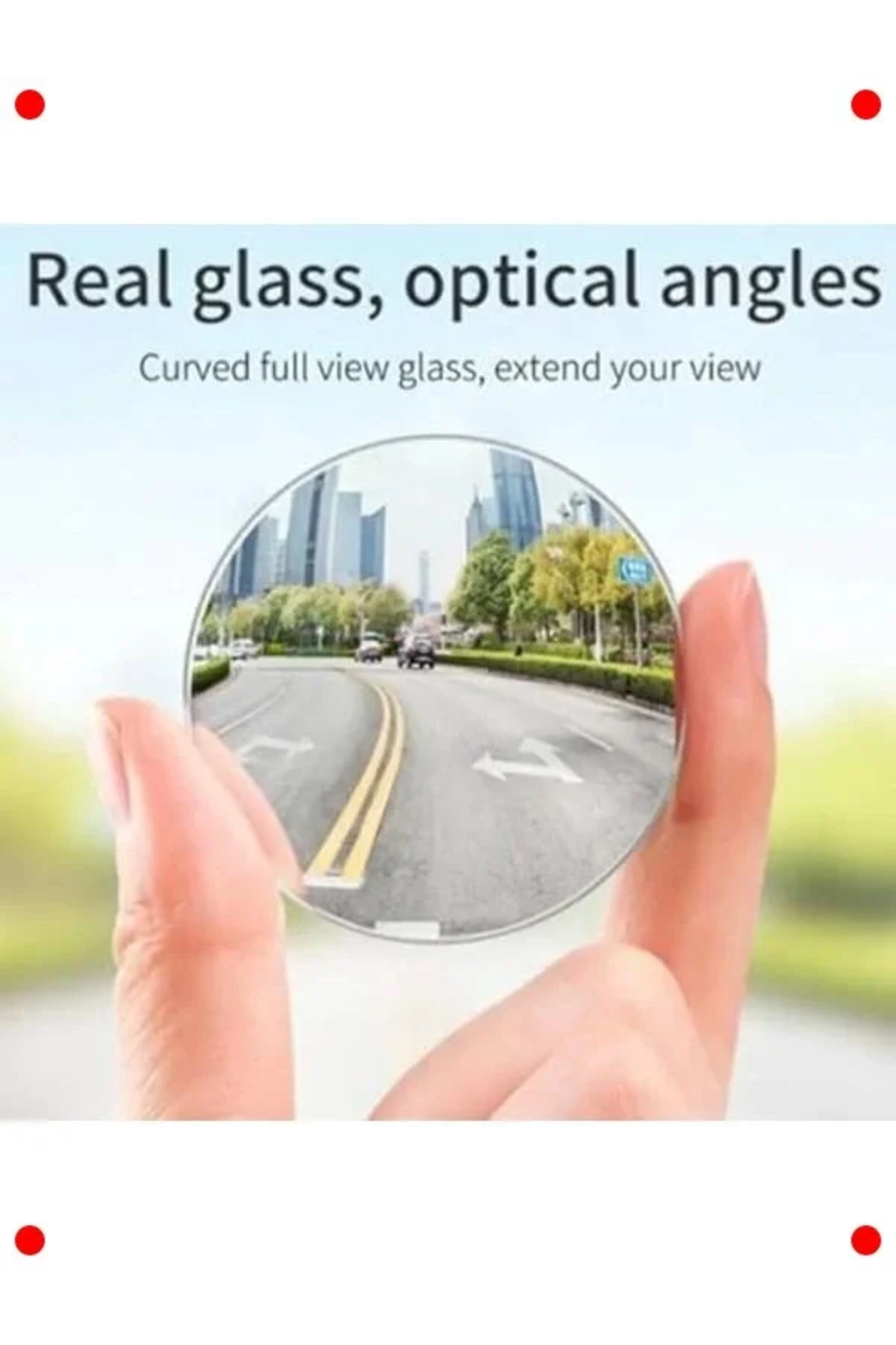 Universal Oynar Başlıklı Kör Nokta Aynası, 2'li Set