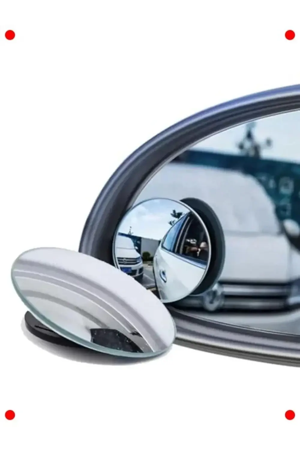 Universal Oynar Başlıklı Kör Nokta Aynası, 2'li Set
