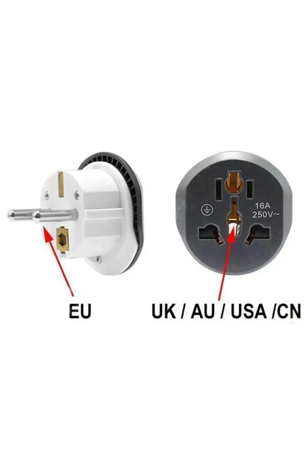 Universal Priz Dönüştürücü Seyahat Tipi Çevirici Priz Ingiliz Ame