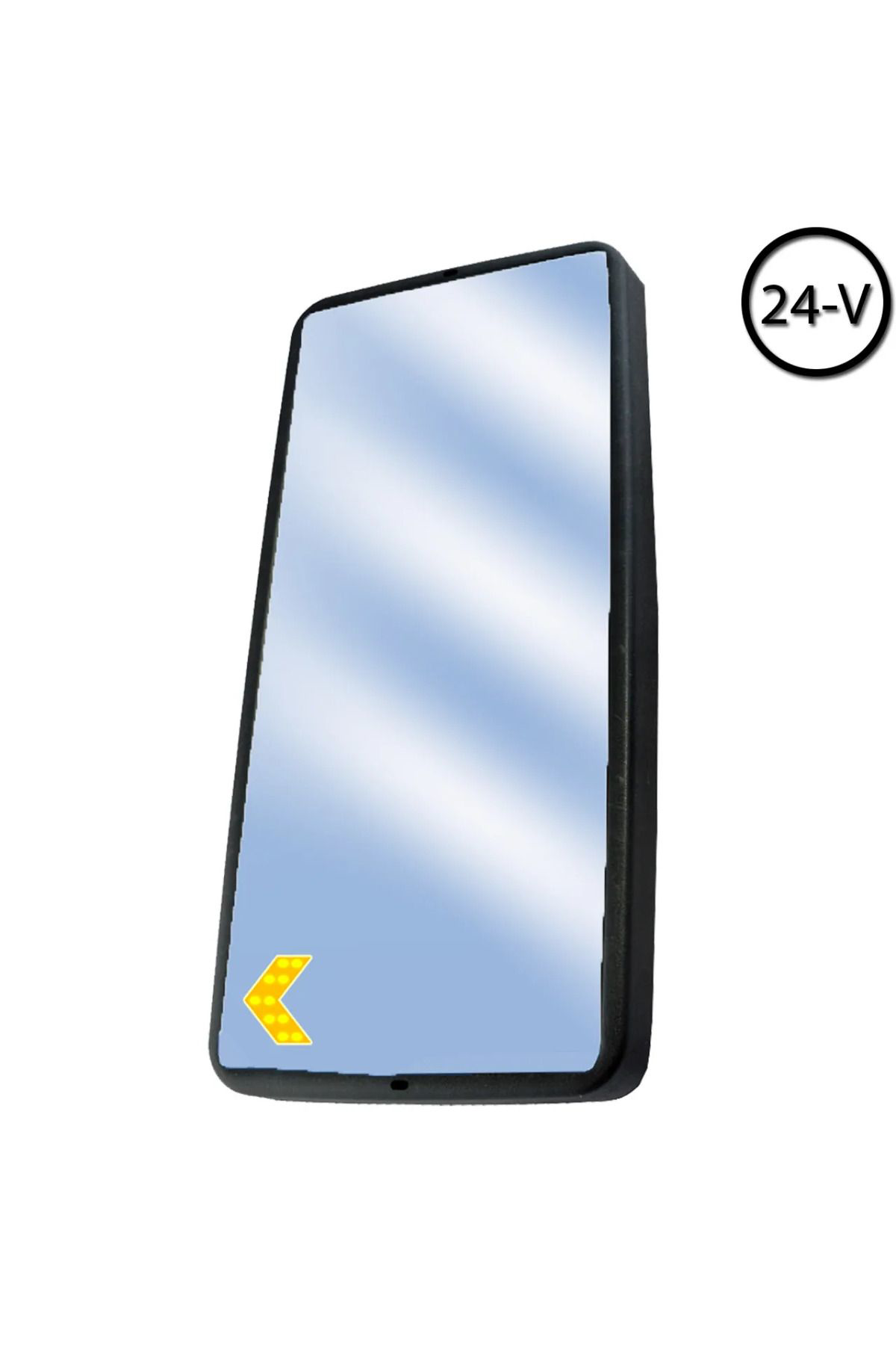 Universal Rezistanssız Dış Dikiz Ayna Camı Plastik Yataklı Sol Ma