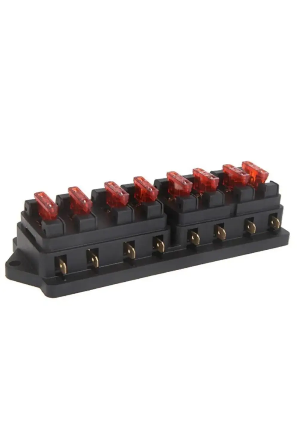 Üniversal Sigorta Yuvası 8li Bıçak Sigorta Kapaklı