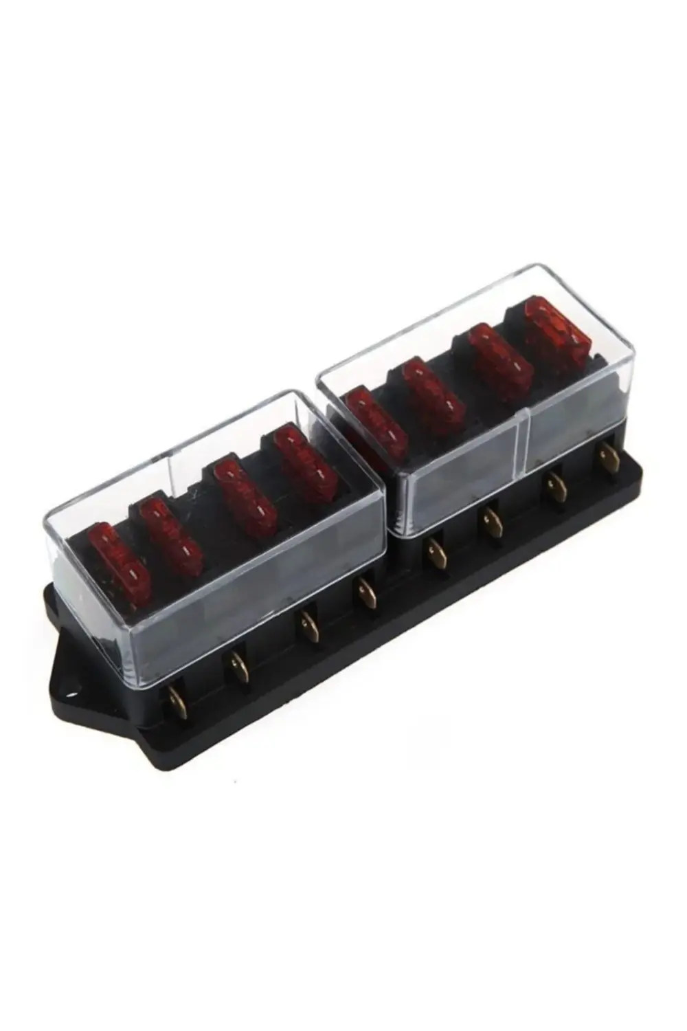 Üniversal Sigorta Yuvası 8li Bıçak Sigorta Kapaklı