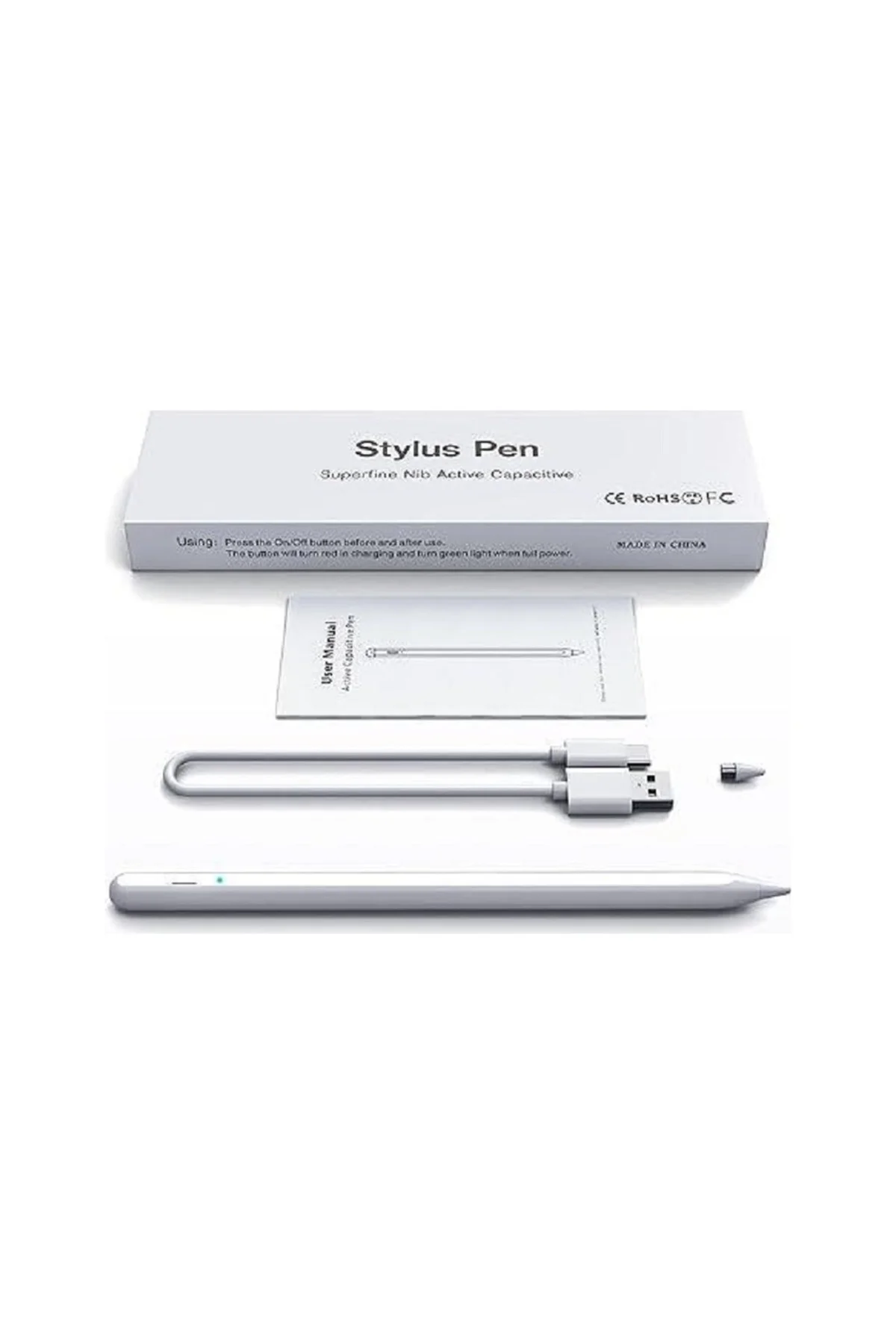Üniversal Stylus Pen Dokunmatik Kalem Ios+androıd Uyumlu Kalem Be
