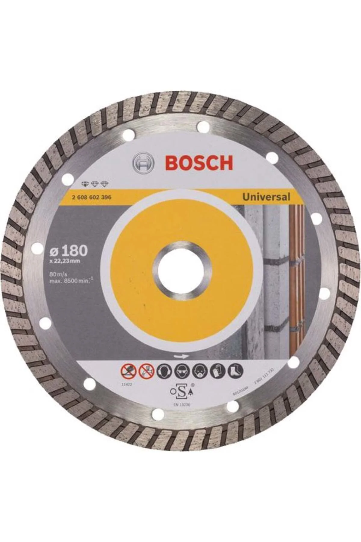 Universal Taş ve Beton Kesme Diski Elmas 180mm