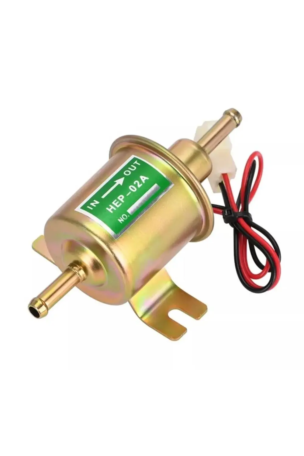ÜNİVERSAL YAKIT POMPASI HEP-02A-24 VOLT 2.5-4 PSİ