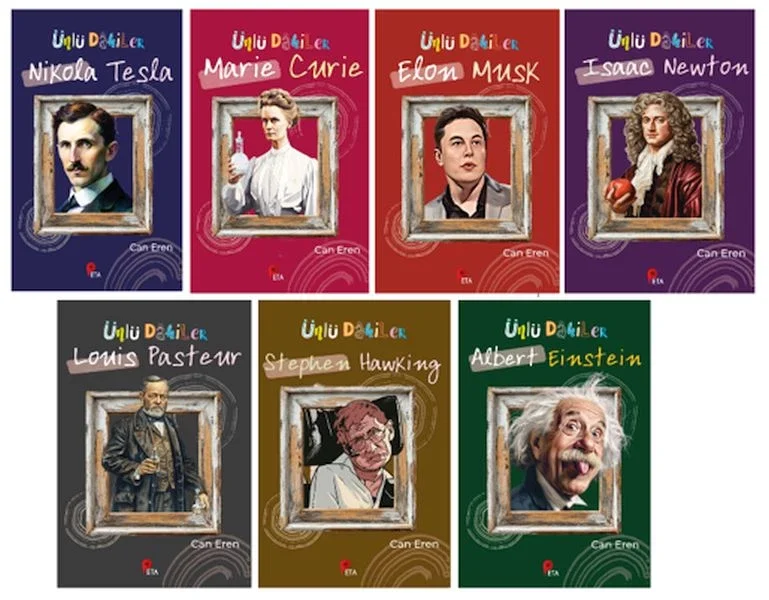 Ünlü Dahiler Seti 7 Kitap Fiyatı, Yorumları ve Özellikleri