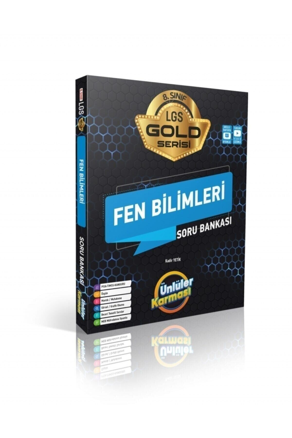 Ünlüler 8.Sınıf Fen Bilimleri Soru Bankası Gold Seri Ünlüler 8.Sınıf Fen Bilimleri Soru Bankası Gold Seri