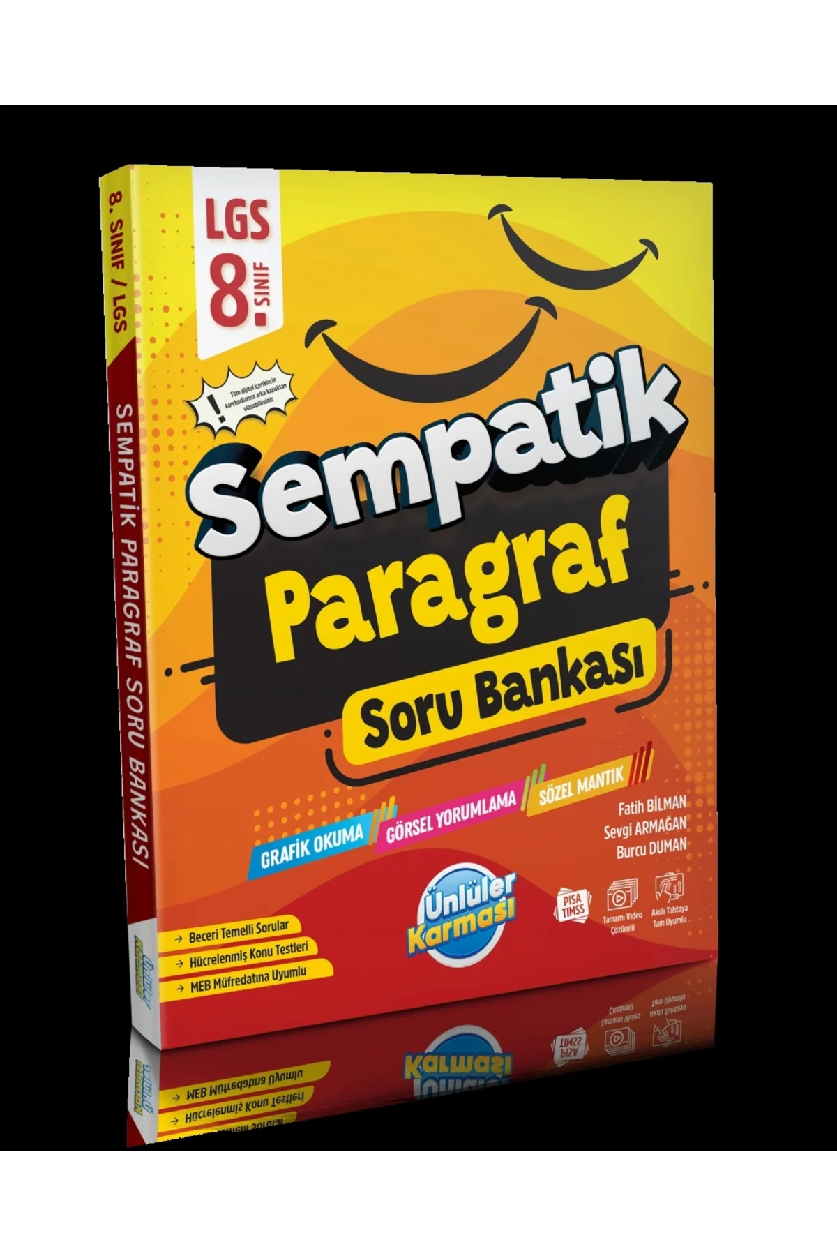 ÜNLÜLER KARMASI 8. SINIF SEMPATİK PARAGRAF SORU BANKASI