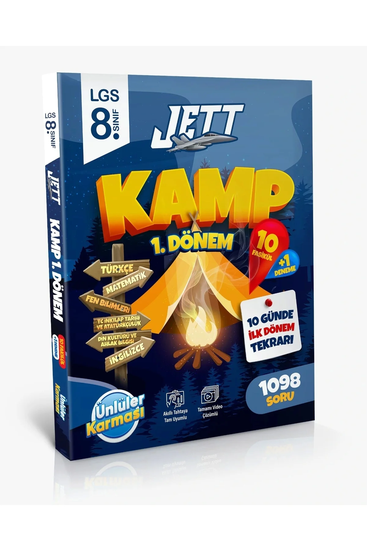 Ünlüler Karması 8.sınıf 1.dönem Tüm Dersler Jett Kamp Yeni