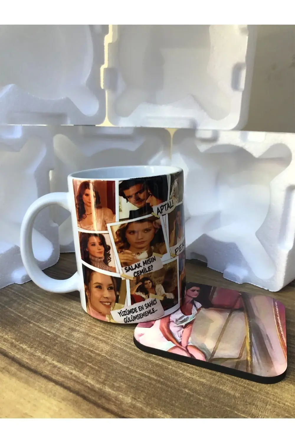 Unutulmaz Dizi Karakterleri Serisi Ferhunde Baskılı %100 Porselen