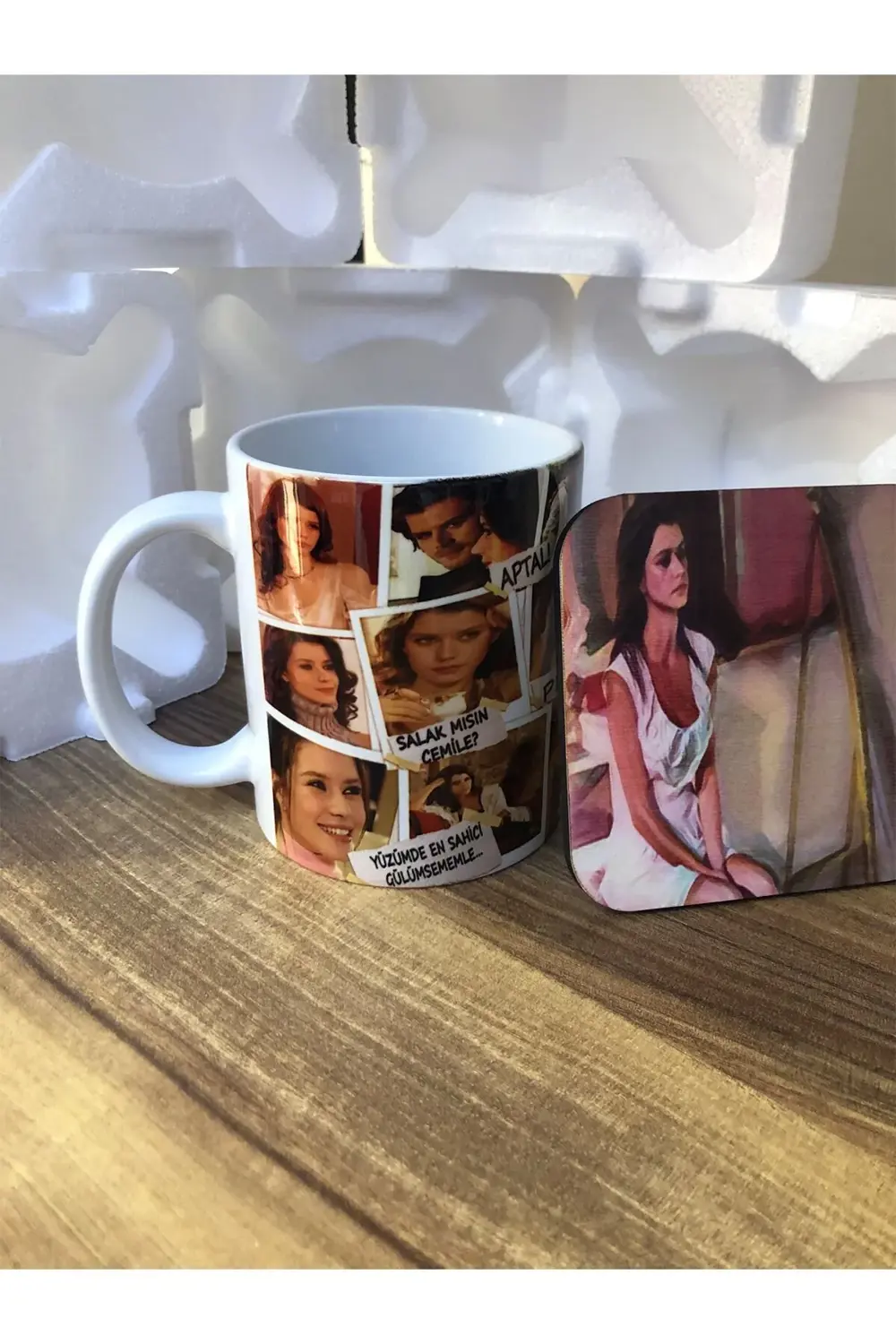 Unutulmaz Dizi Karakterleri Serisi Ferhunde Baskılı %100 Porselen