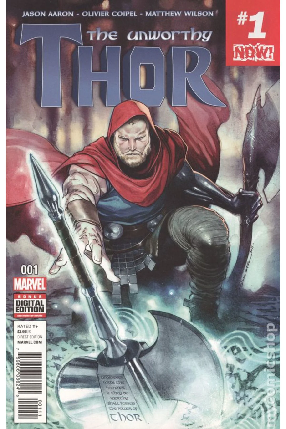 Unworthy Thor #1A (ingilizce)