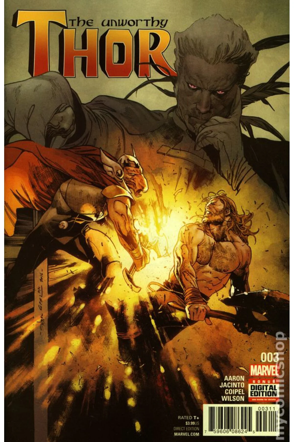 Unworthy Thor #3A (ingilizce)