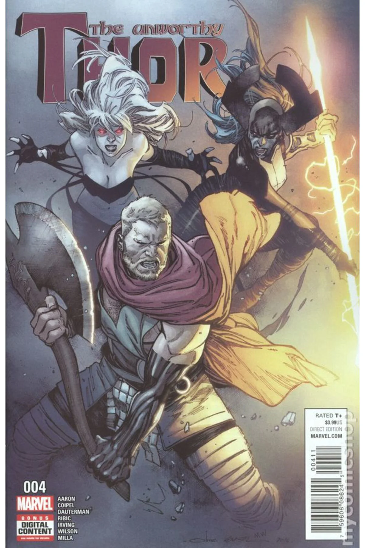 Unworthy Thor #4A (ingilizce)