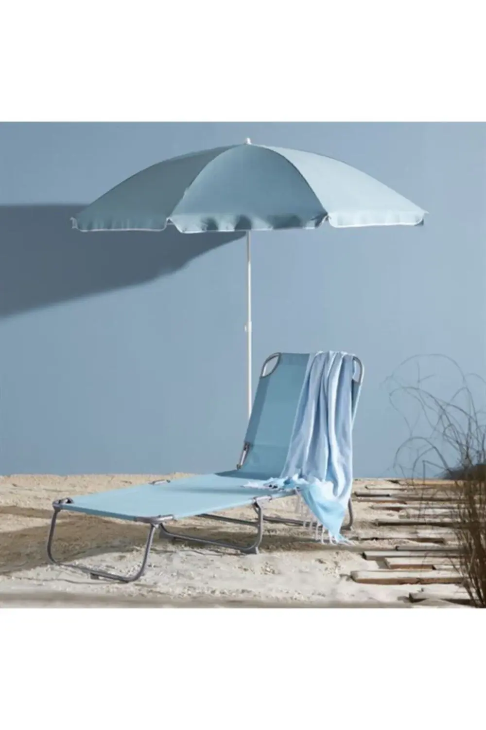 Uo Çuraçao Şezlong Su Mavisi