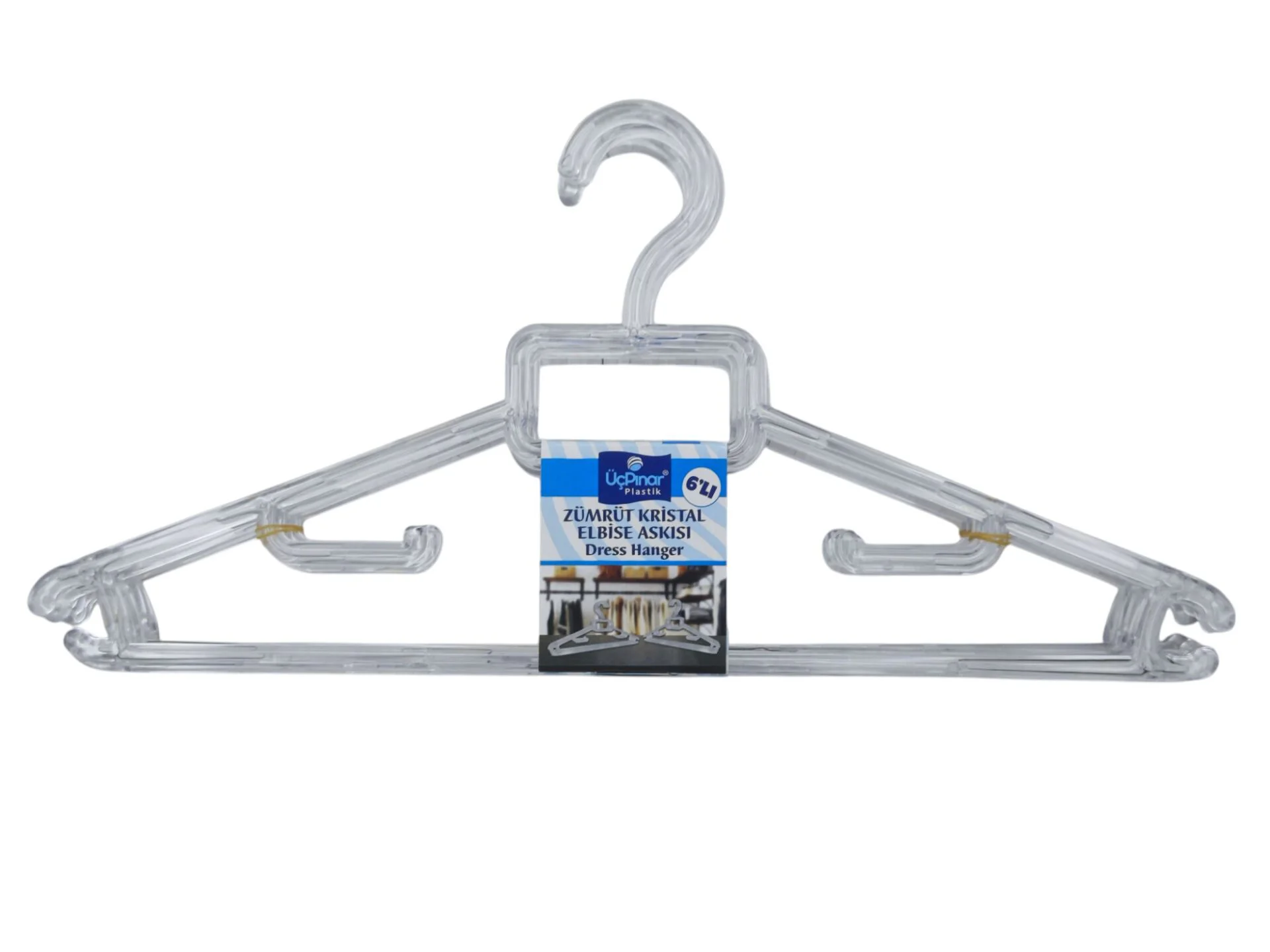 UP-102   ÜçPınar Zümrüt Kristal Askı 6lı