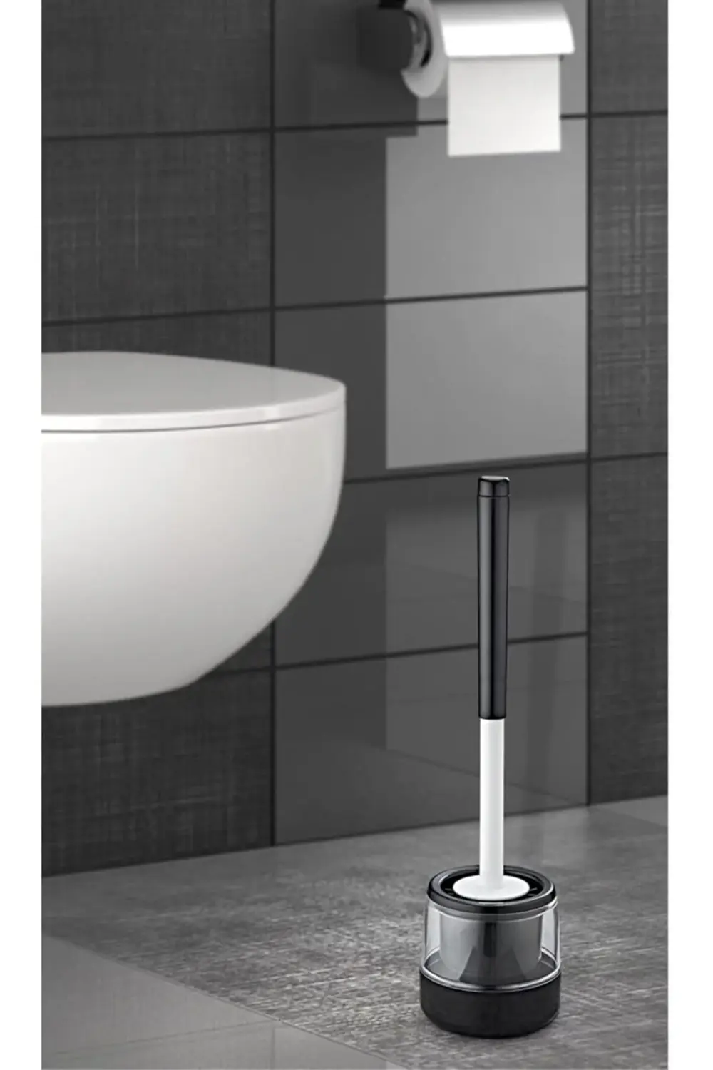 up Siyah WC-Tuvalet Temizleme Fırçası – Serisi- Etkili ve Şık Tuv