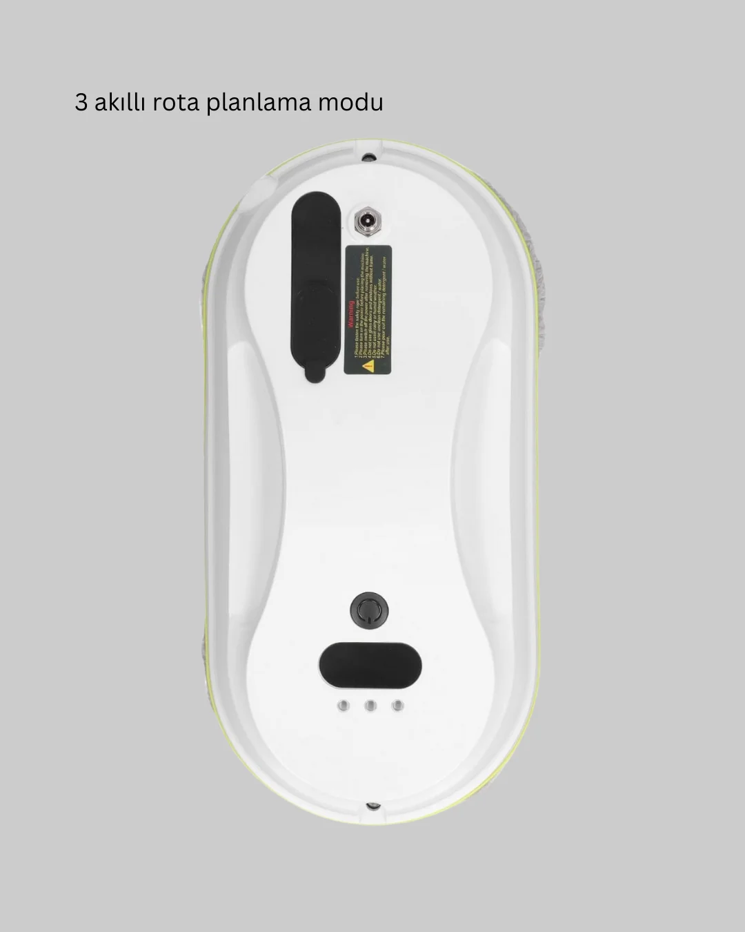 UPS Destekli Düşmeye Karşı Korumalı Cam Temizleme Robotu