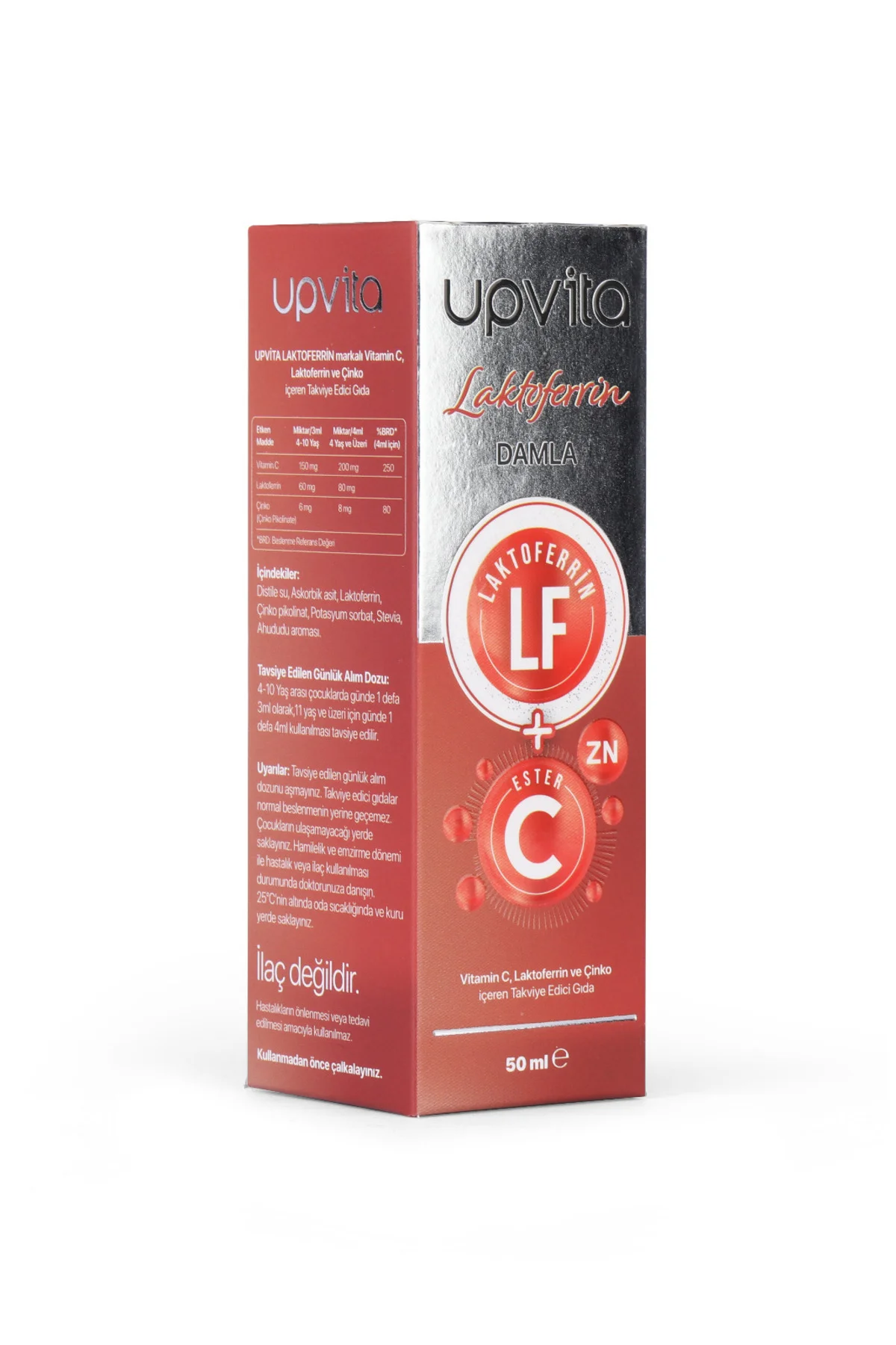 UPVİTA LAKTOFERRİN DROPS