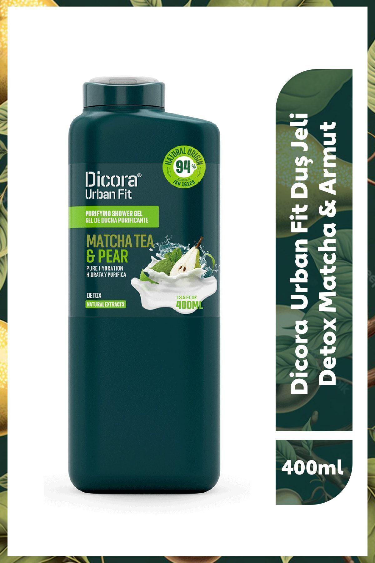 Urban Fit Duş Jeli Detox Matcha ve Armut 400 ml