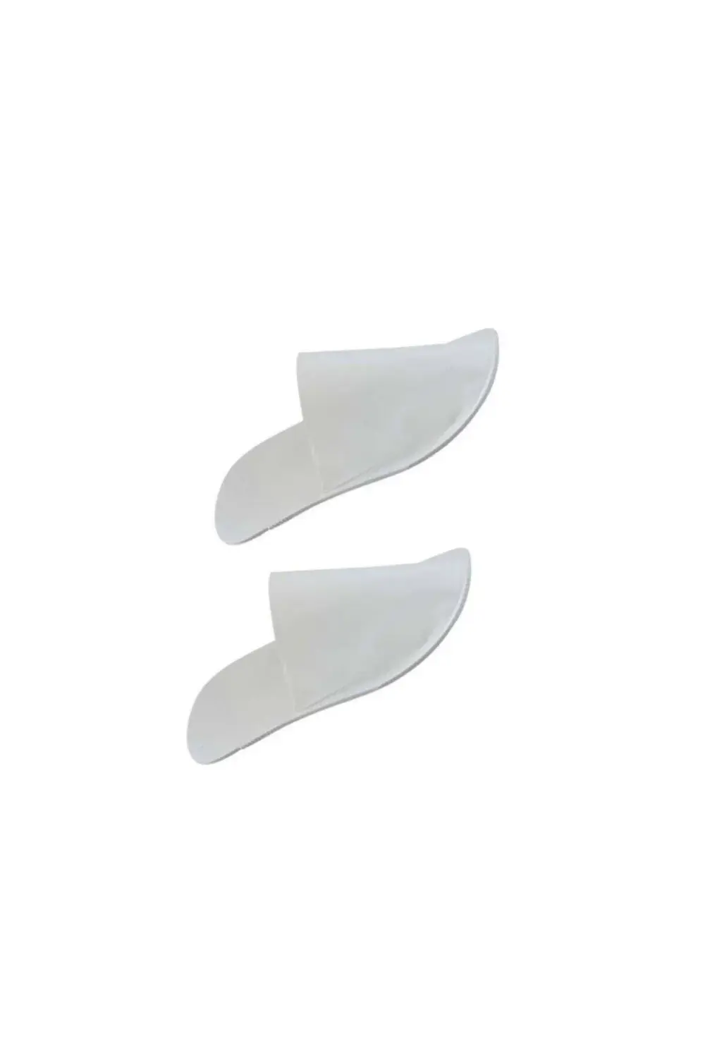 Üreticiden 100 Çift Beyaz 3mm Eva Taban Tek Kullanımlık Terlik Ha