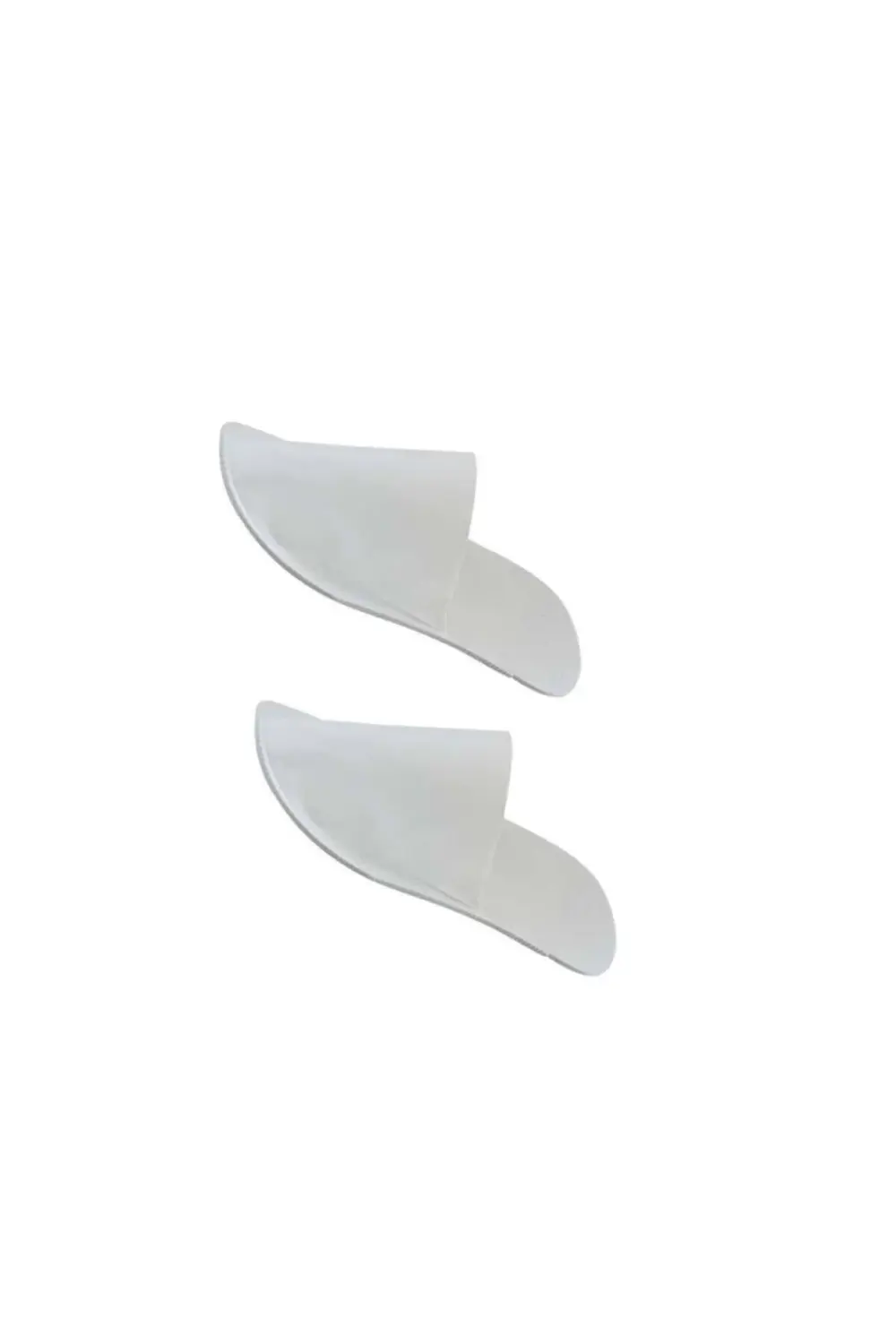 Üreticiden 100 Çift Beyaz 3mm Eva Taban Tek Kullanımlık Terlik Ha