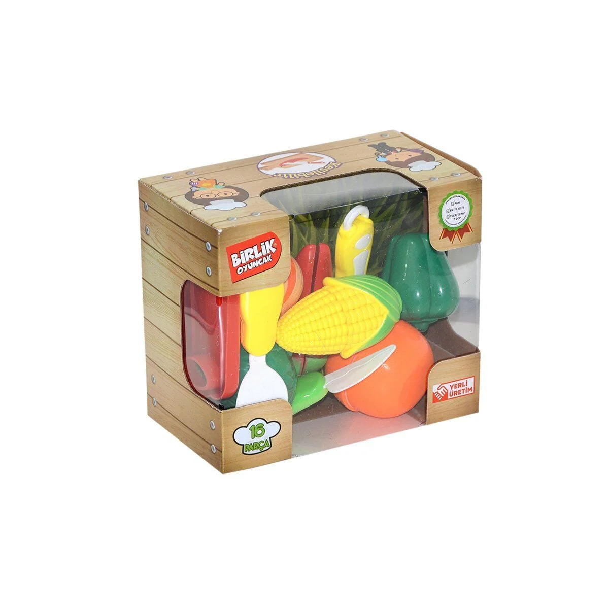 URT007-KUTU-1ABC KESİLEBİLEN SEBZE MEYVE 16 PCS Fiyatı, Yorumları ve Özellikleri