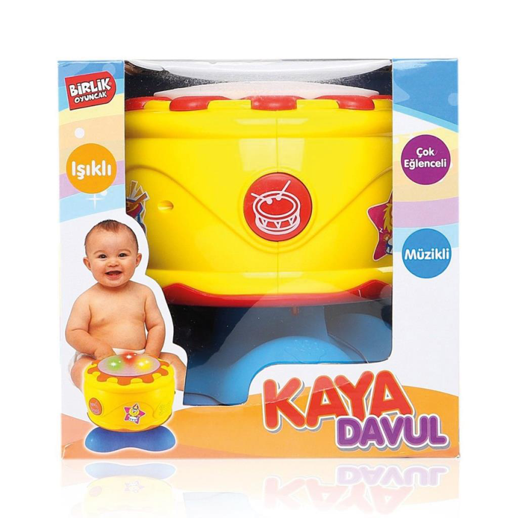URT009-01 Müzikli ve Işıklı Kaya Davul -Birliktoys URT009-01 Müzikli ve Işıklı Kaya Davul -Birliktoys