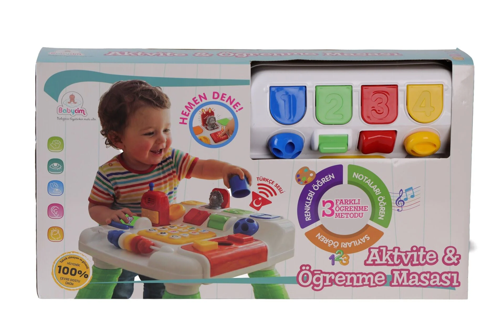 URT028-001 BABYCİM AKTİVİTE VE ÖĞRENME MASASI Fiyatı, Yorumları ve Özellikleri