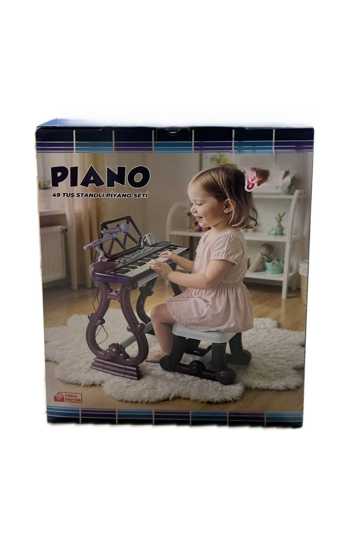 URT034-003 AYAKLI 49 TUŞ PİANO ORG - MOR