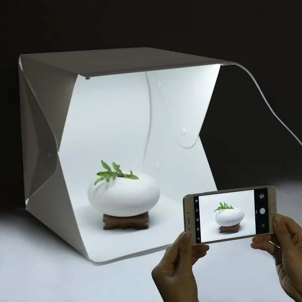 Ürün Çekim Çadırı Mini Fon Fotoğraf Stüdyosu Ledli Işık Perdesi Ürün Çekim Çadırı Mini Fon Fotoğraf Stüdyosu Ledli Işık Perdesi