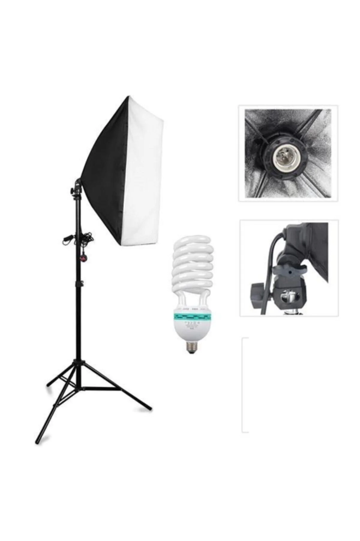 Ürün Reklam Çekimleri Için Softbox, Sürekli Işık Seti